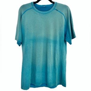 LULULEMON - Men’s Blue Athletic T Shirt Size Large